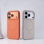 Hybrid TPU + PC Matte MagSafe Shockproof Armor Case for iPhone 17 Series