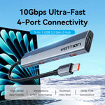 Vention 10Gbps USB 3.2 Gen2 Multi-Port Hub