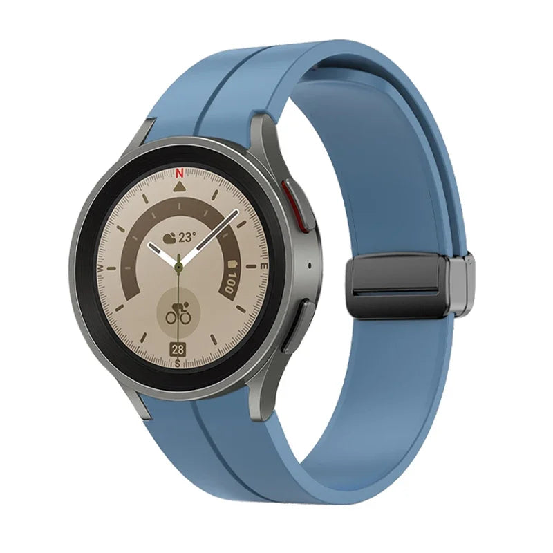 Comfort Silicone Sport Strap with Magnetic Closure for Samsung Galaxy Watch 7