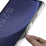 Shockproof TPU + Leather Case for Samsung Galaxy S25 Ultra