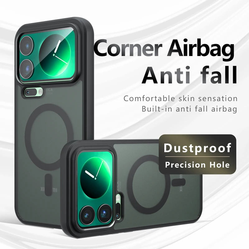 Xiaomi 17 Series Translucent PC+TPU Anti-Fingerprint Protective Case