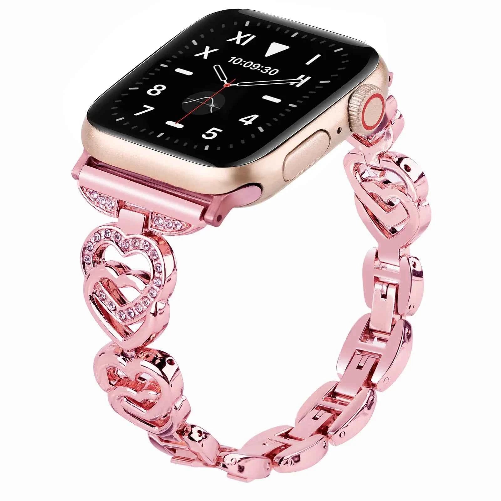 Diamond Heart Strap for Apple Watch