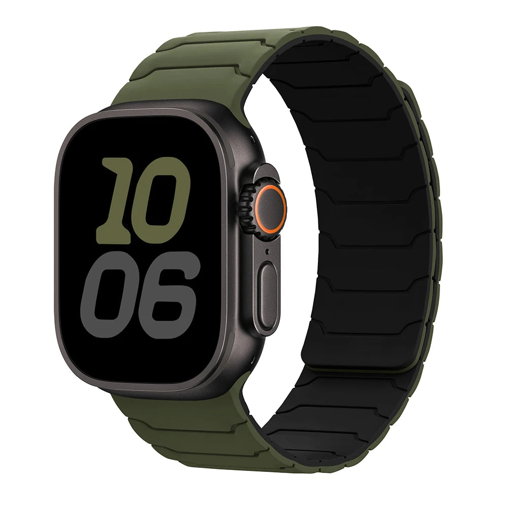 Adjustable Magnetic Silicone Band for Apple Watch
