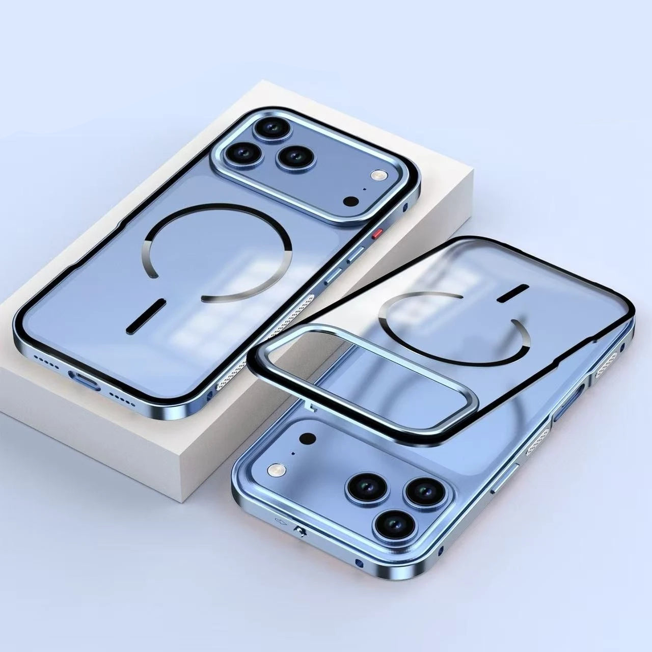 Slim Frame MagSafe Case with Shockproof Drop Protection for iPhone 18 Series