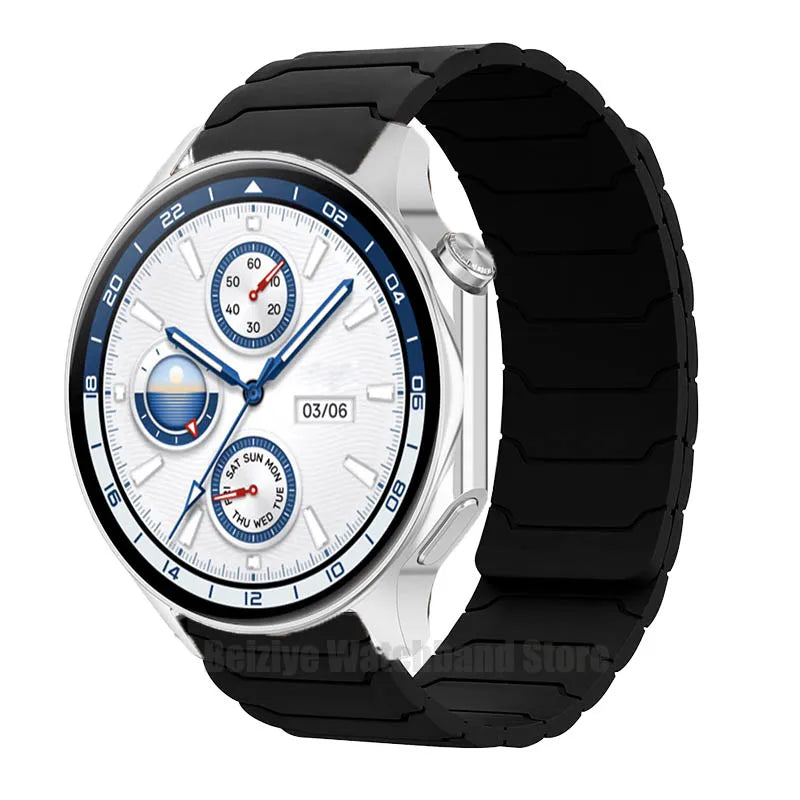 Soft Silica Gel Magnetic Strap for OPPO Watch X2