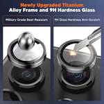 Samsung Galaxy S25 Series Metal Ring Camera Lens Cover