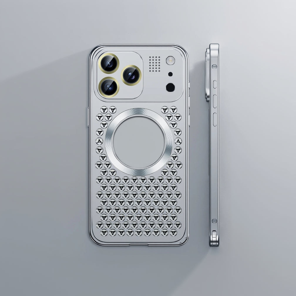 Premium Aluminum Heat Dissipating MagSafe Case for iPhone 17 Series