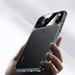 Electroplated Frame Leather Case for iPhone 17 Series