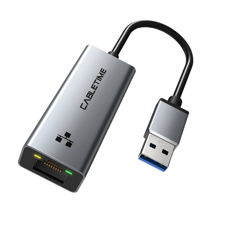 CABLETIME USB 3.0 to Ethernet Adapter