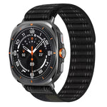 Breathable Nylon Fabric Watch Band with Hook-and-Loop Fastener for Samsung Galaxy Watch Ultra 2
