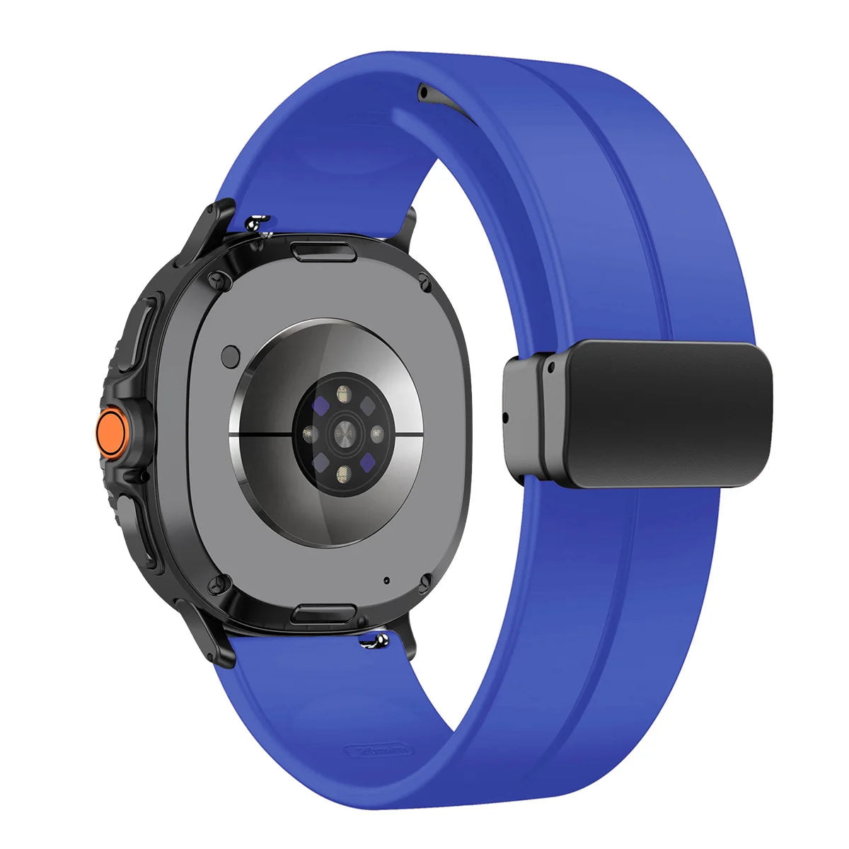 Silicone Magnetic Buckle Strap for Samsung Galaxy Watch 8 /  Galaxy Watch 8 Classic