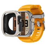 Sport Silicone Band with TPU+PC Bumper Case for Apple Watch