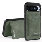 Google Pixel 9 Series Protective PU Leather Case with Card Slot
