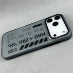 Flight Ticket Style PC+TPU Case for iPhone 17 Series
