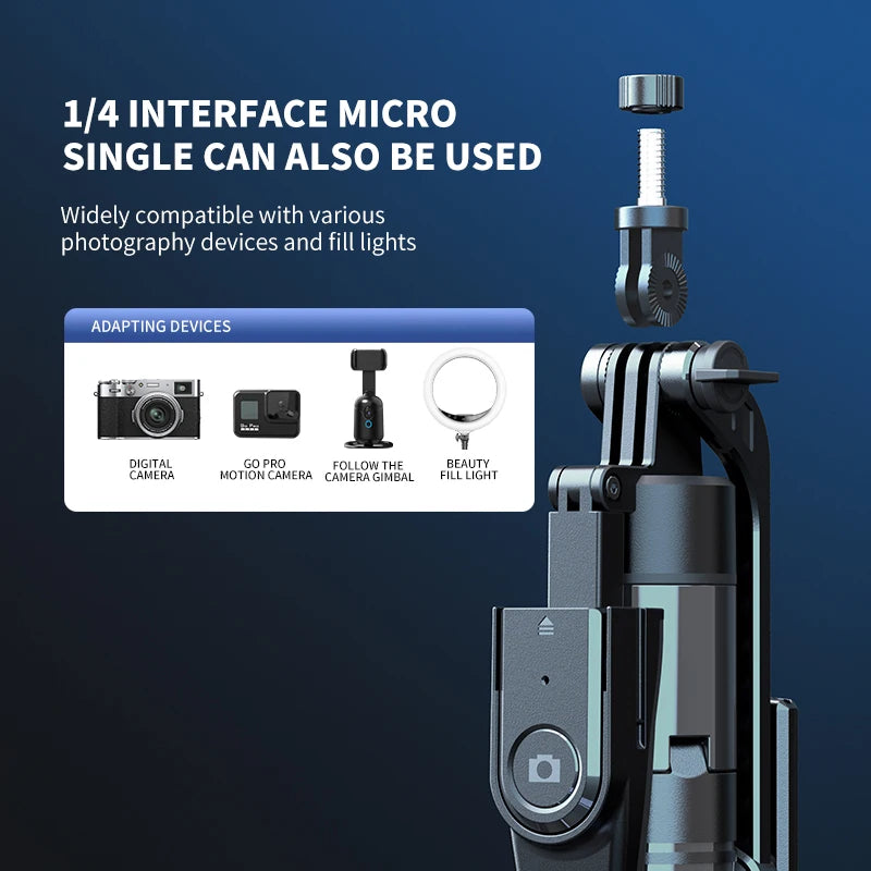 Wireless Remote Selfie Stick Tripod