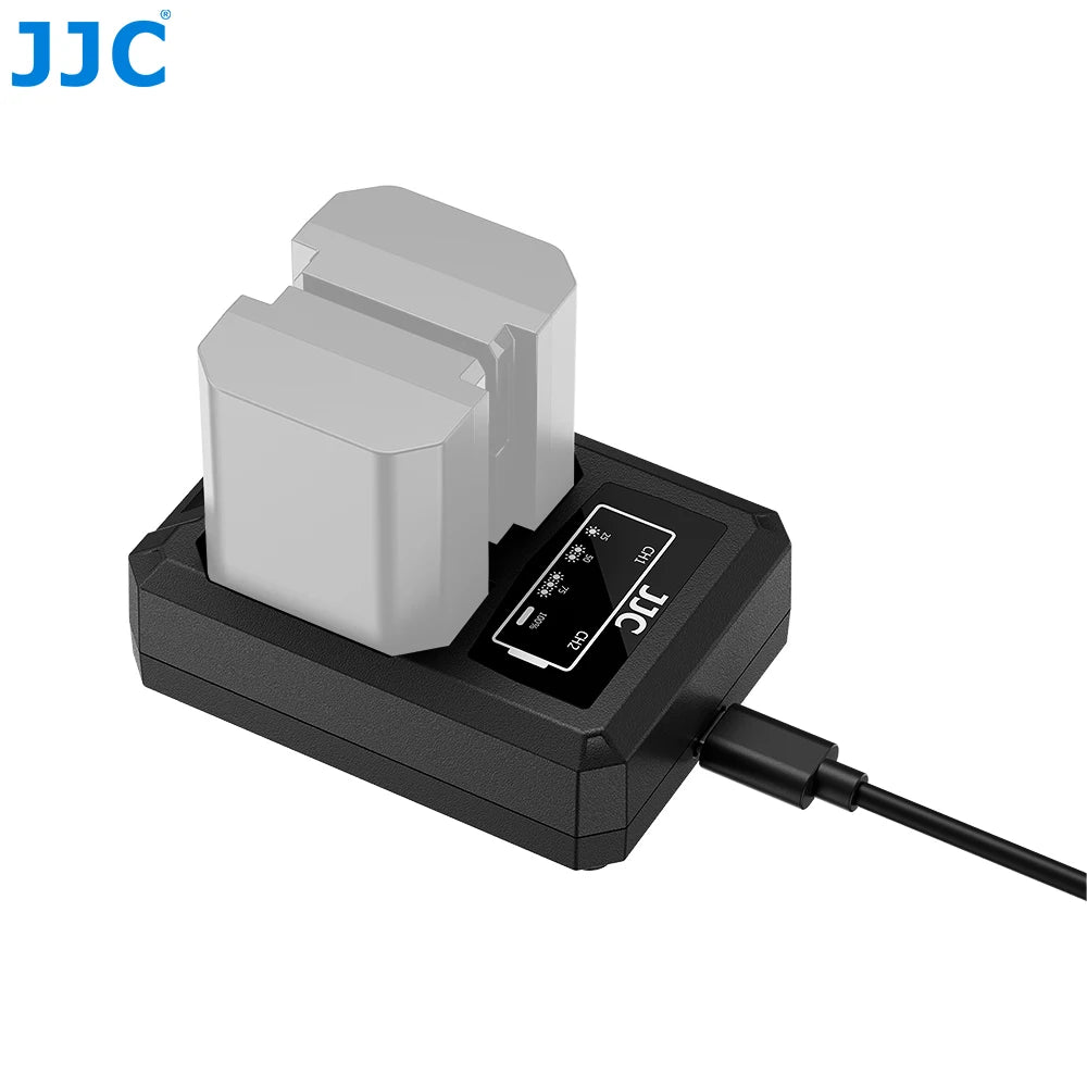 JJC Dual USB-C Charger for Sony NP-FZ100 Batteries