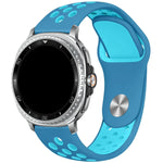 Dual Color Soft Silicone Sport Band for Samsung Galaxy Watch 8 & Galaxy Watch 8 Classic