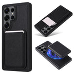 Premium Magnetic Leather Series with Detachable Card Wallet for Samsung Galaxy S26 Series