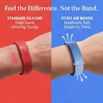 Breathable Nylon Loop Strap for Google Fitbit Air