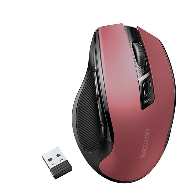 UGREEN Silent-Click Ergonomic Wireless Mouse