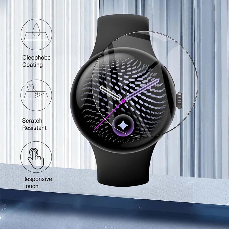 Self-Healing TPU Hydrogel Screen Protector Film for Google Pixel Watch 4 - 10 Pack