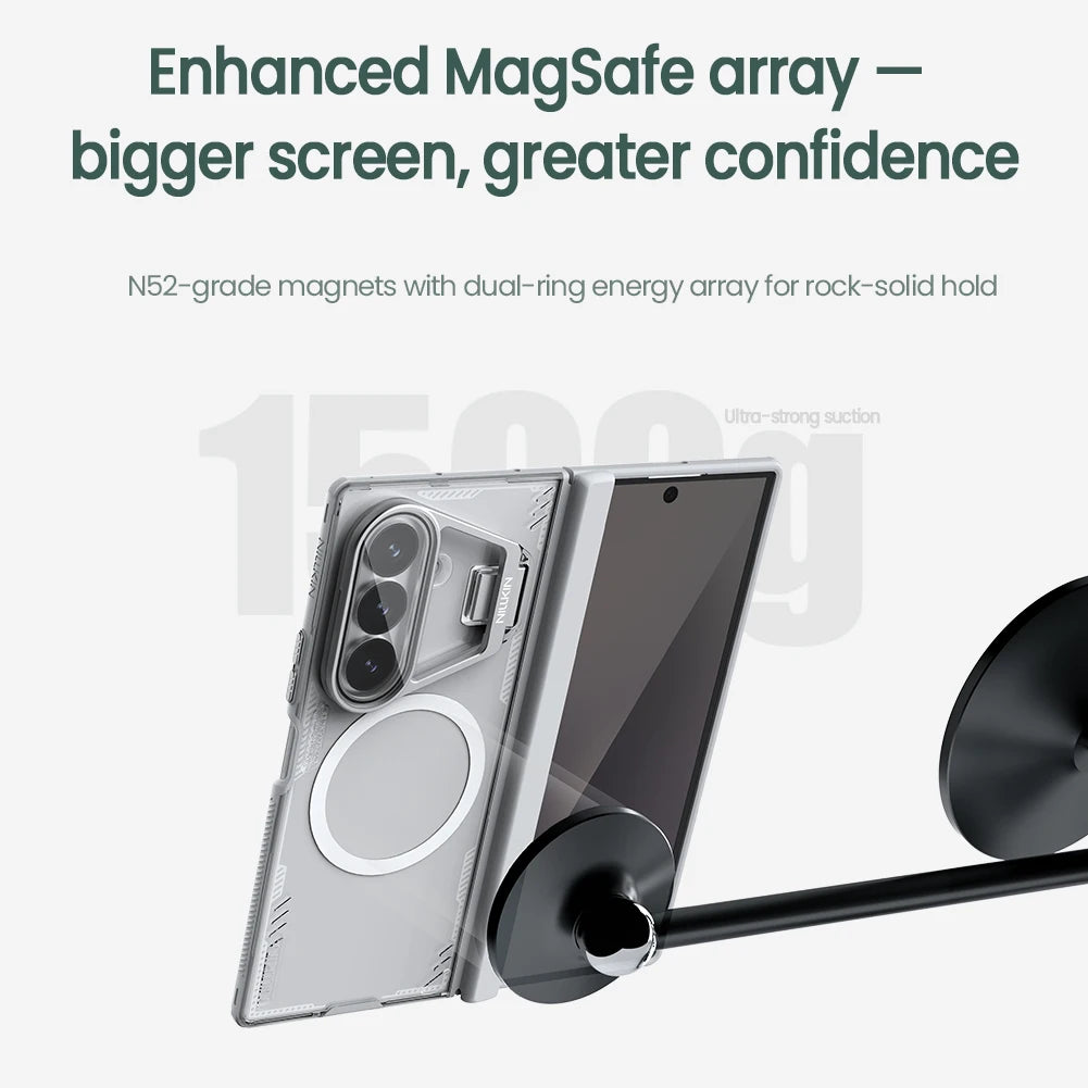 Stepless Angle Kickstand Case For Samsung Galaxy Z Fold 8 Ultra