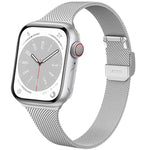 Premium Slim Milanese Loop Metal Band for Apple Watch