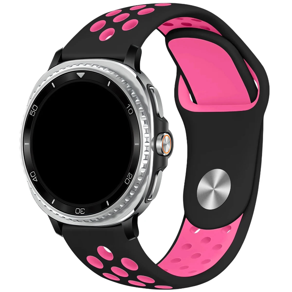 Dual Color Soft Silicone Sport Band for Samsung Galaxy Watch 8 & Galaxy Watch 8 Classic