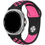 Dual Color Soft Silicone Sport Band for Samsung Galaxy Watch 8 & Galaxy Watch 8 Classic