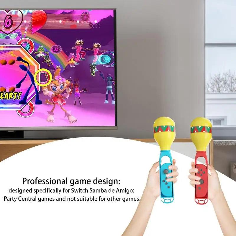 Party Central Accessories Kit for Nintendo Switch 2 Joy-Con Controllers