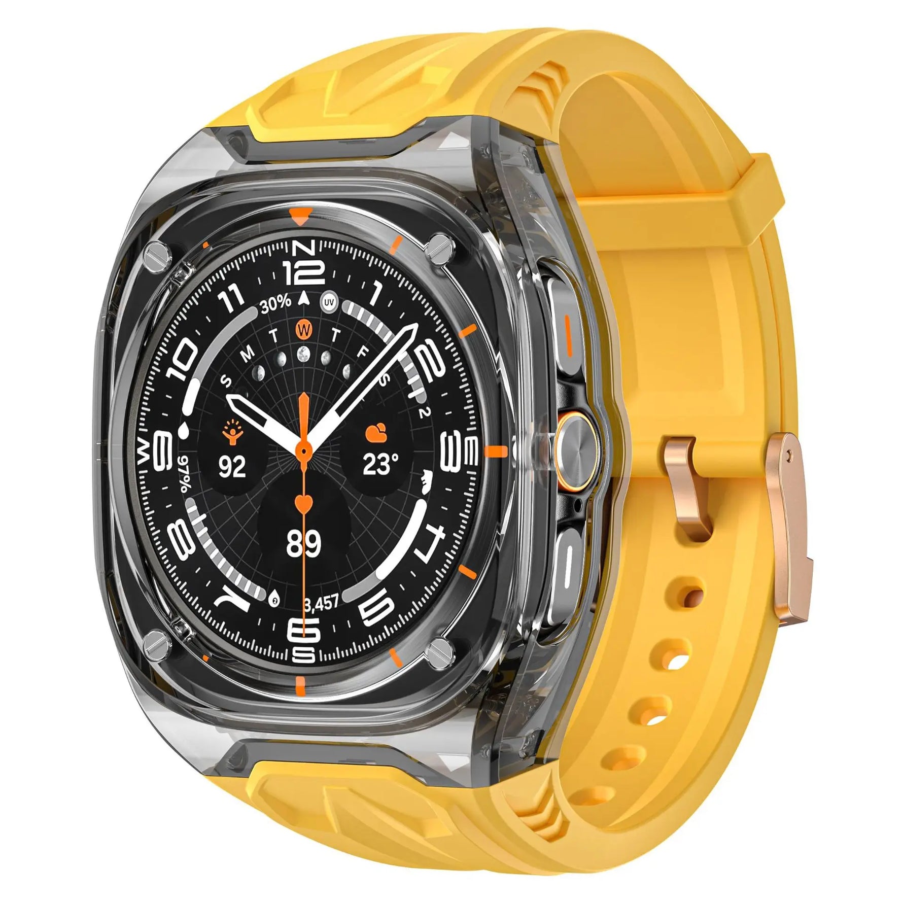 PC Case with TPU Strap for Samsung Galaxy Watch Ultra (2025)