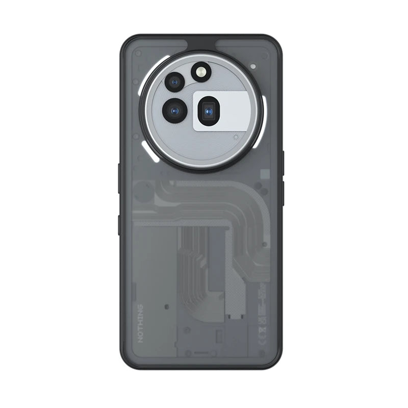 Matte Translucent Silicone Case for Nothing Phone 3A Pro