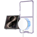 Clear MagSafe Bumper Case with Shockproof Corners for Samsung Galaxy Z Flip 8