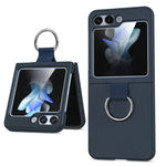 Samsung Galaxy Z Flip 6 Armor Case with Ring Holder and Matte Finish