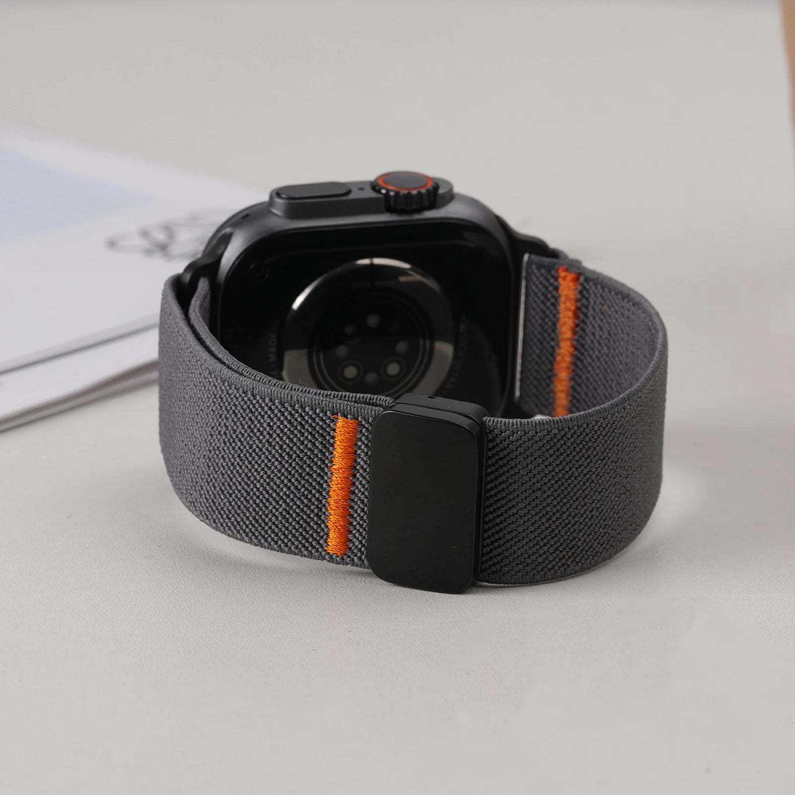 Elastic Nylon Magnetic Band for Apple Watch