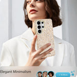 Premium Shiny Leather Magnetic Case for Samsung Galaxy S26 Series