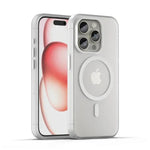 Premium Transparent Matte MagSafe Case for iPhone 15 Series