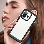 Transparent Shockproof Hard PC Case with Soft TPU Border for OnePlus 15T