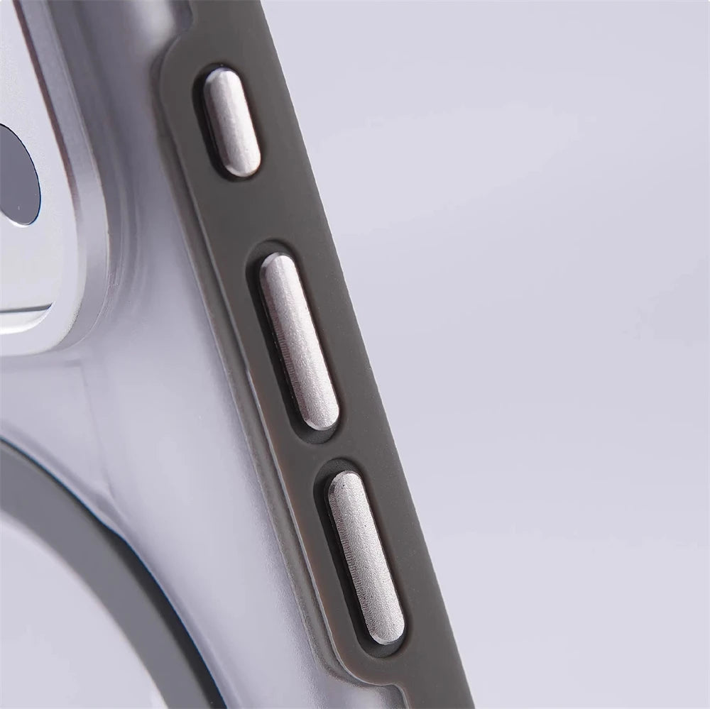 Premium Translucent MagSafe Case with Ring Kickstand for iPhone 17 Series