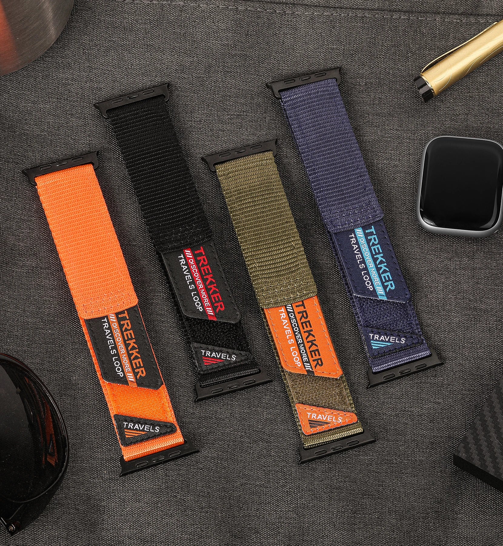 Breathable Nylon Trail Loop Sport Band for Apple Watch