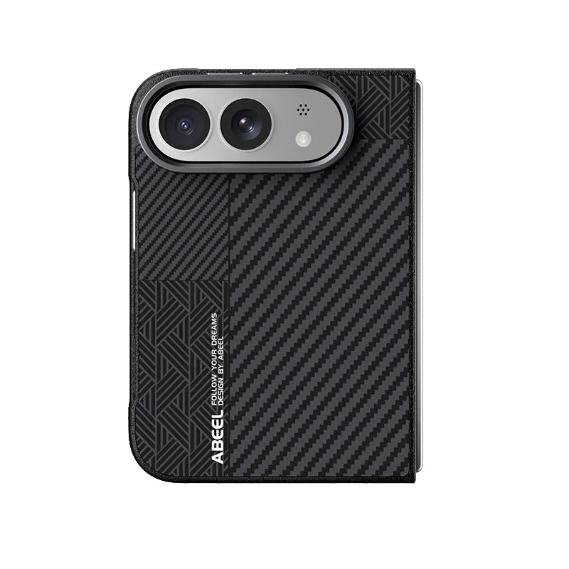 Textured MagSafe Case with Raised Camera Ring for iPhone Duo