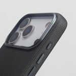 Protective 3D Leather Texture MagSafe Case with Metal Lens Cover for iPhone 17 Series
