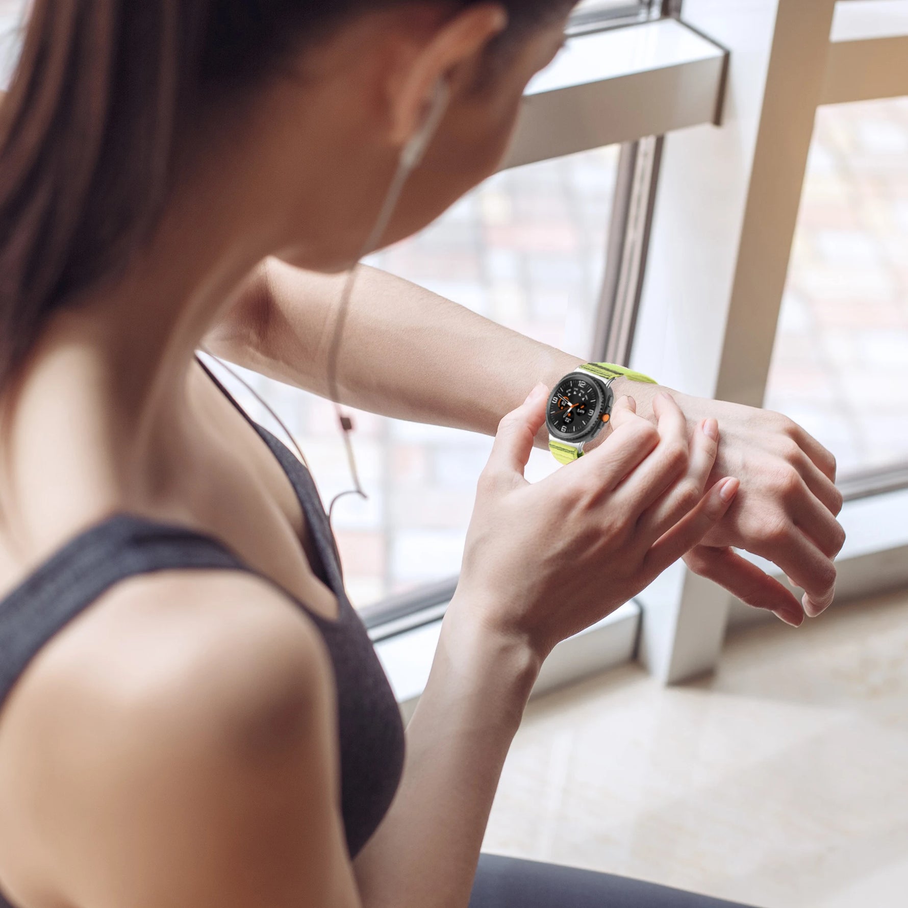 Adjustable Nylon Watchband for Samsung Galaxy Watch 8 / Galaxy Watch 8 Classic