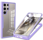 Clear Protective Case for Samsung Galaxy S25 Series with Camera & Screen Protection