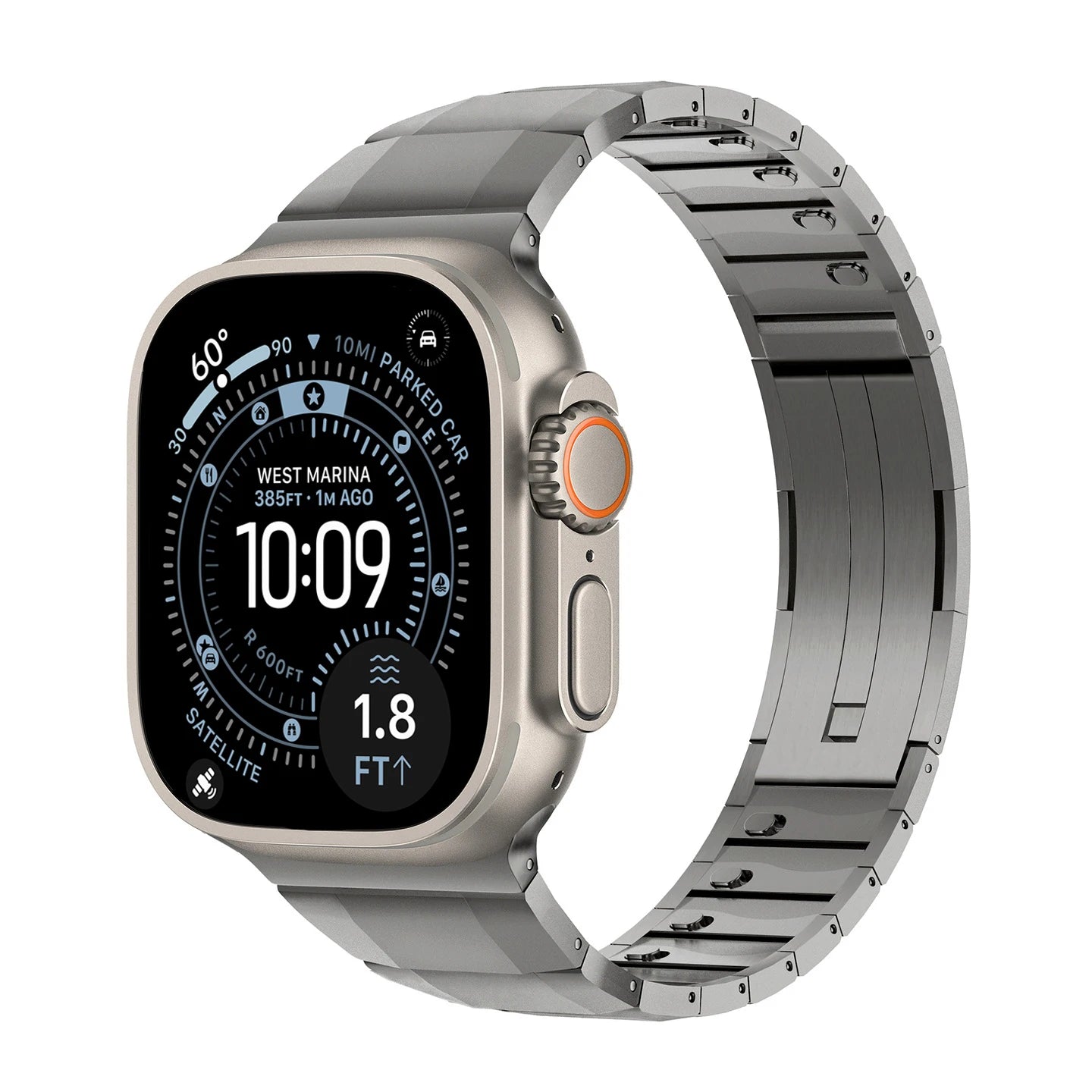 Stainless Steel Link Bracelet for Apple Watch