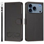 Heart Pattern Flip Wallet Case for iPhone 17 Series