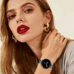 Diamond-Pattern Metal Link Bracelet with Quick-Release Attachment for Samsung Galaxy Watch 8 & Galaxy Watch 8 Classic