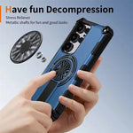 Military Armor Magnetic Case with Kickstand for Galaxy S26 Series