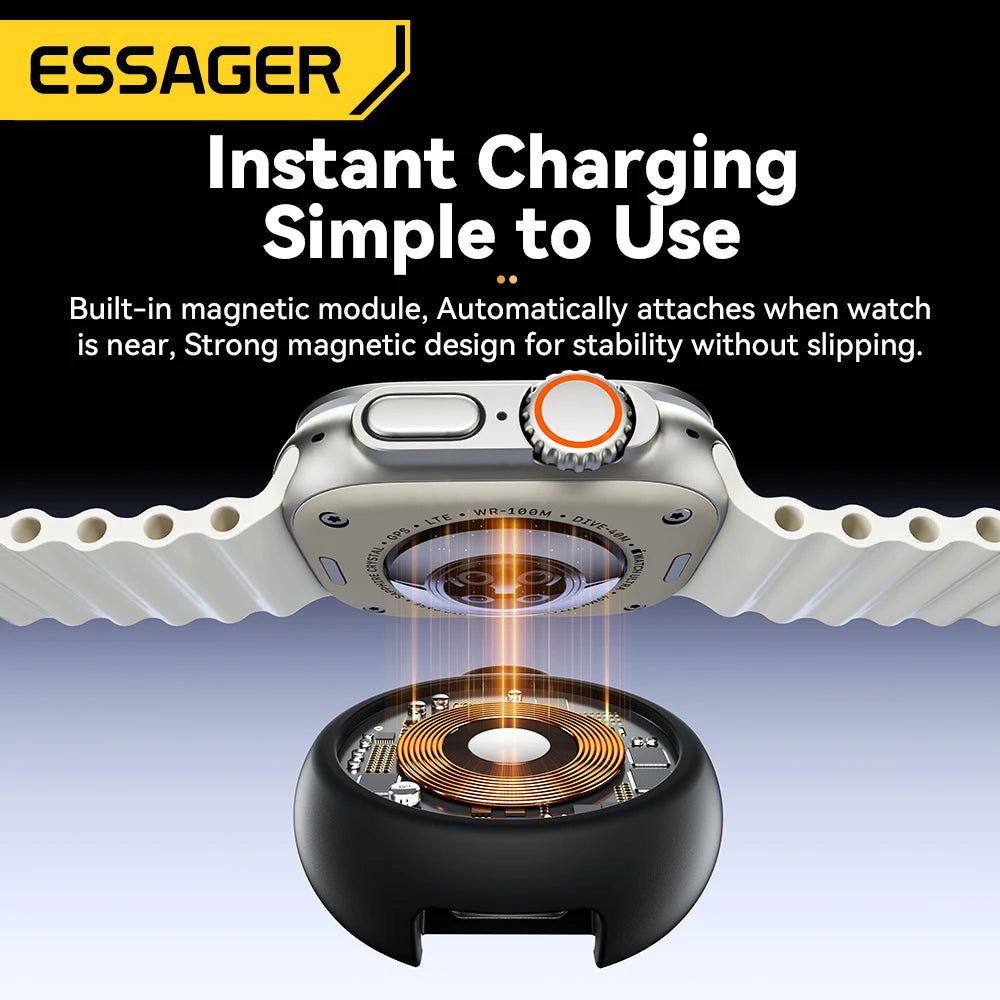 Essager USB-C Magnetic Fast Charger for Apple Watch