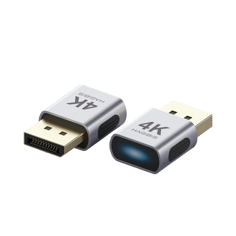 Hagibis 4K DisplayPort Dummy Plug Display Emulator with EDID Support